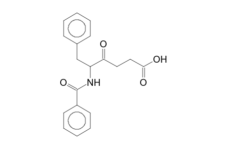 5-Benzamido-4-oxo-6-phenylhexanoic acid