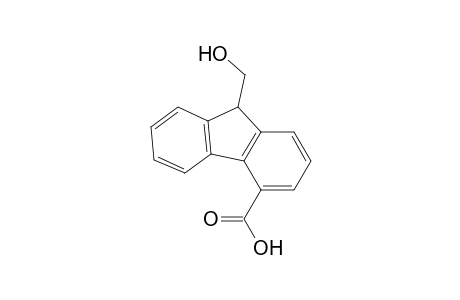 9H-Fluorene-4-carboxylic acid, 9-(hydroxymethyl)-