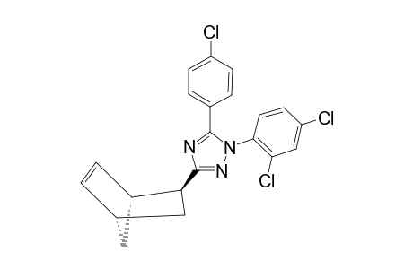 ENDO-3-(BICYCLO-[2.2.1]-HEPT-5-ENYL)-5-(4-CHLOROPHENYL)-1-(2,4-DICHLOROPHENYL)-1H-1,2,4-TRIAZOLE