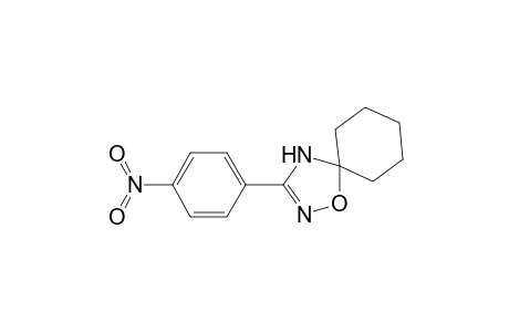 1-Oxa-2,4-diazaspiro[4.5]dec-2-ene, 3-(4-nitrophenyl)-
