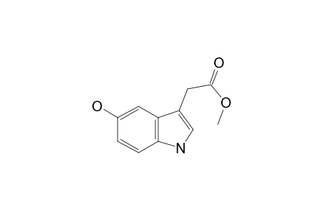 2-(5-hydroxy-1H-indol-3-yl)acetic acid methyl ester