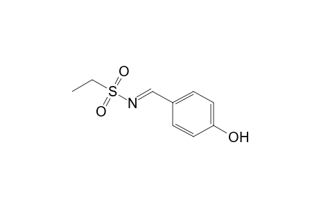 Ethanesulfonamide, N-[(4-hydroxyphenyl)methylene]-