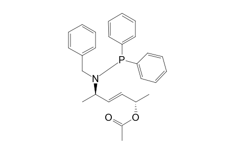 (E)-(2S*,5R*)-2-Acetoxy-5-[benzyl(diphenylphosphinous)amidyl]hex-3-ene