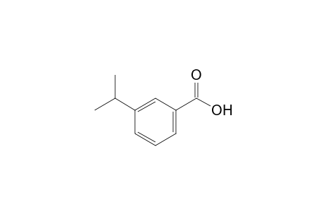 Benzoic acid, 3-(1-methylethyl)-