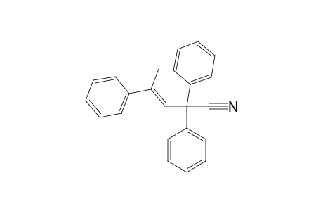 2,2,4-Triphenyl-pent-3-ene-nitrile