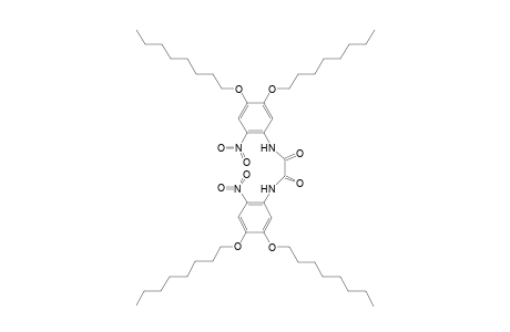 N,N'-bis(2-nitro-4,5-dioctoxy-phenyl)ethanediamide