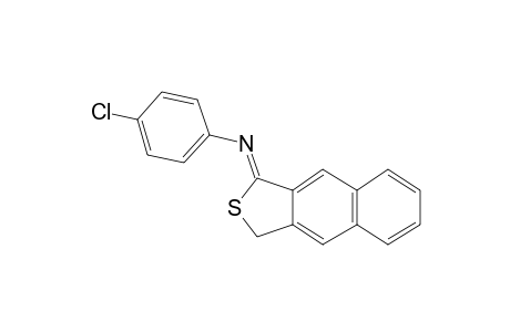 1-[N-(p-Chlorophenyl)imino]thieno[3,4-b]naphthalene