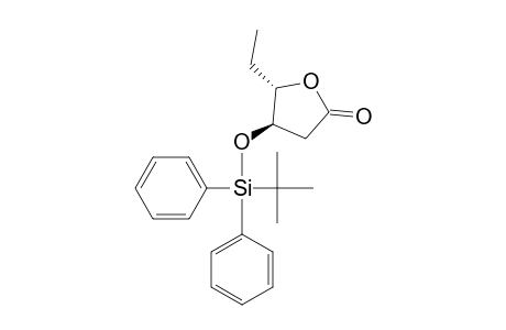 (4R,5S)-4-[tert-butyl(diphenyl)silyl]oxy-5-ethyl-2-oxolanone