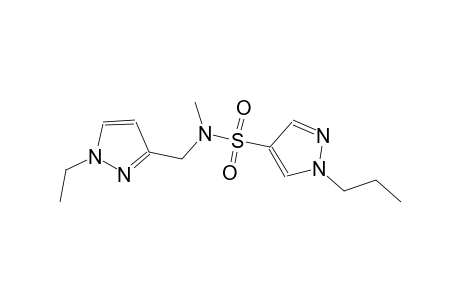 1H-pyrazole-4-sulfonamide, N-[(1-ethyl-1H-pyrazol-3-yl)methyl]-N-methyl-1-propyl-