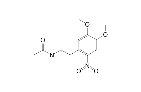 N-(4,5-Dimethoxy-2-nitrophenethyl)acetamide