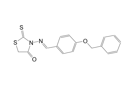 3-({(E)-[4-(benzyloxy)phenyl]methylidene}amino)-2-thioxo-1,3-thiazolidin-4-one