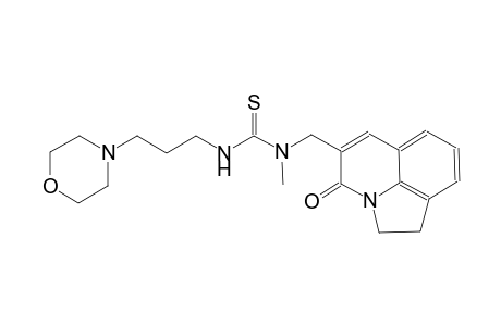 thiourea, N-[(1,2-dihydro-4-oxo-4H-pyrrolo[3,2,1-ij]quinolin-5-yl)methyl]-N-methyl-N'-[3-(4-morpholinyl)propyl]-