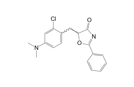 5-[2-chloro-4-(dimethylamino)benzylidene]-2-phenyl-2-oxazolin-4-one