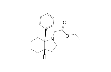 ((3aS,7aS)-7a-Phenyl-octahydro-indol-1-yl)-acetic acid ethyl ester