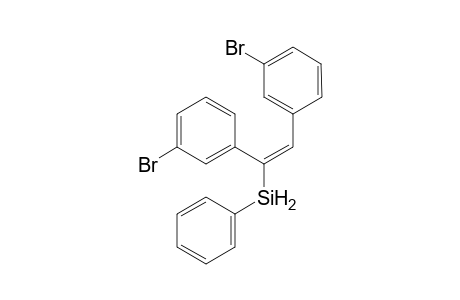 (E)-(1,2-Bis(3-bromophenyl)vinyl)(phenyl)silane