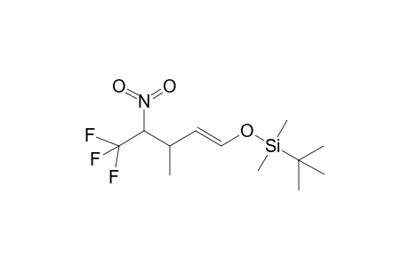 (t-Butyldimethyl(5',5',5'-trifluoro-3'-methyl-4'-nitropent-1'-enyloxy}silane