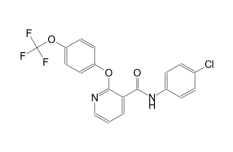 3-pyridinecarboxamide, N-(4-chlorophenyl)-2-[4-(trifluoromethoxy)phenoxy]-