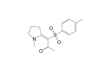 1-[(p-Methylphenyl)sulfonyl]-1-[1''-methylpyrrolidin-2''-ylidene]propan-2-one
