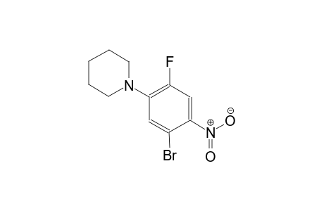 piperidine, 1-(5-bromo-2-fluoro-4-nitrophenyl)-