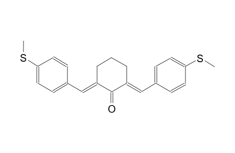 (2E,6E)-2,6-bis[4-(methylsulfanyl)benzylidene]cyclohexanone