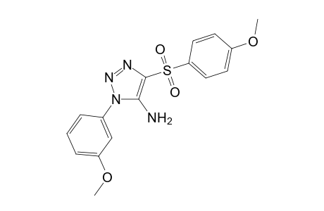 1-(3-Methoxyphenyl)-4-[(4-methoxyphenyl)sulfonyl]-1H-1,2,3-triazol-5-amine