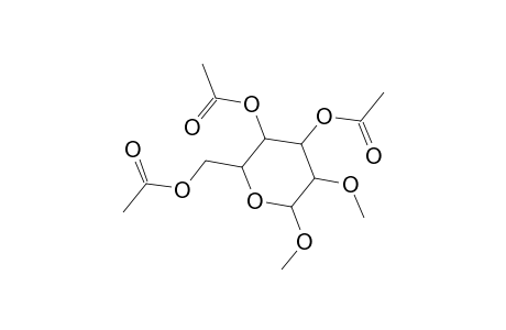 Methyl 3,4,6-tri-O-acetyl-2-O-methylhexopyranoside