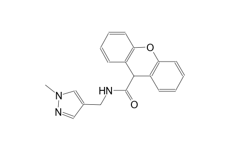 N-[(1-methyl-1H-pyrazol-4-yl)methyl]-9H-xanthene-9-carboxamide
