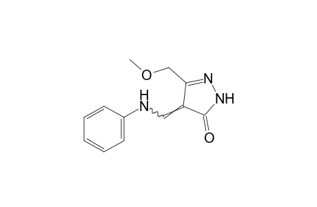 4-(anilinomethylene)-3-(methoxymethyl)-2-pyrazolin-5-one