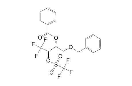 (2R,3R)-BENZOIC-ACID-1-BENZYLOXYMETHYL-3,3,3-TRIFLUORO-2-TRIFLUOROMETHANESULFINYLOXY-PROPYLESTER