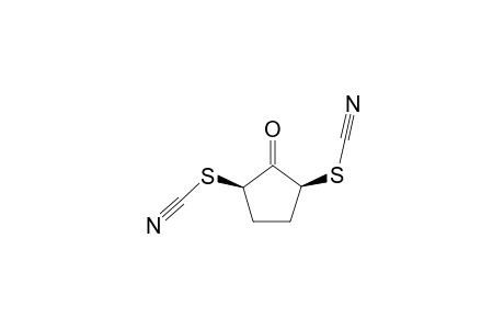cis-2,5-Dithiocyanatocyclopentanone