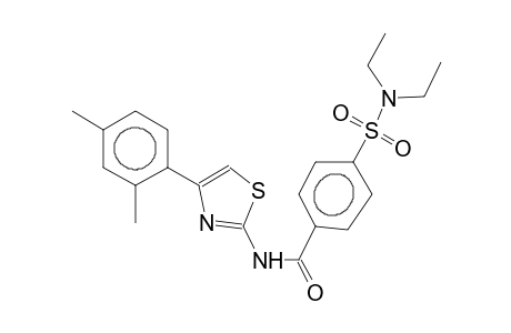 N-[4-(2,4-dimethylphenyl)thiazol-2-yl]-4-diethylaminosulphonylbenzamide