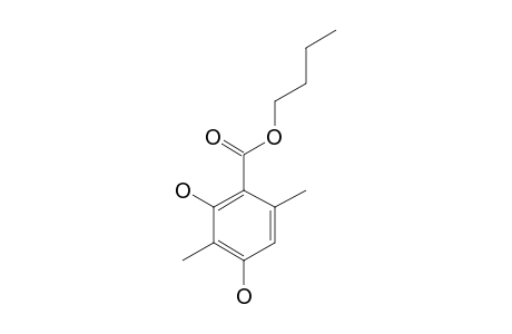 N-BUTYL_2,4-DIHYDROXY-3,6-DIMETHYLBENZOATE