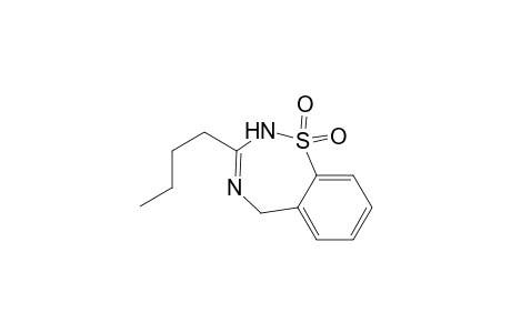 1,2,4-Benzothiadiazepine, 3-butyl-2,5-dihydro-, 1,1-dioxide