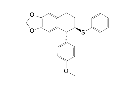 ((5R,6R)-5-(4-Methoxyphenyl)-6-(phenylthio)-5,6,7,8-tetrahydronaphtho[2,3-d]-1,3-dioxole