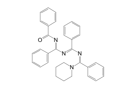 2,4,6,8-Tetraphenyl-8-piperidino-1-oxa-3,5,7-triaza-1,3,5,7-octatetraene