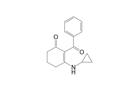 2-Benzoyl-3-(cyclopropylamino)-2-cyclohexen-1-one