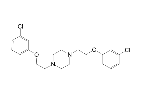 1,4-Bis[2-(3-chlorophenoxy)ethyl]piperazine