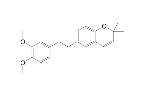 2,2-DIMETHYL-6-(3',4'-DIMETHOXYPHENETHYL)-CHROMENE