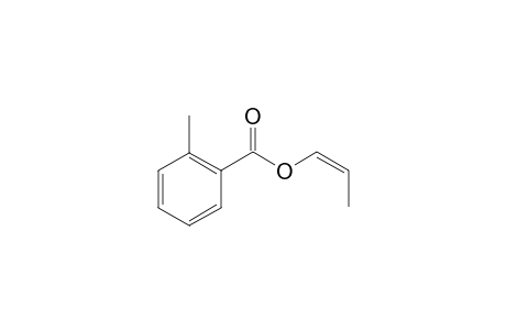 (Z)-prop-1-enyl 2-methylbenzoate