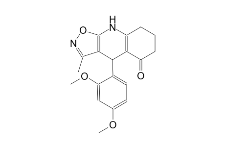 isoxazolo[5,4-b]quinolin-5(6H)-one, 4-(2,4-dimethoxyphenyl)-4,7,8,9-tetrahydro-3-methyl-