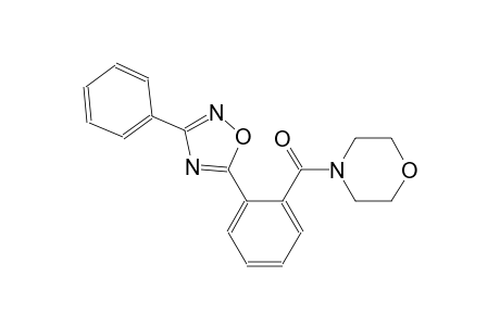 4-[2-(3-phenyl-1,2,4-oxadiazol-5-yl)benzoyl]morpholine
