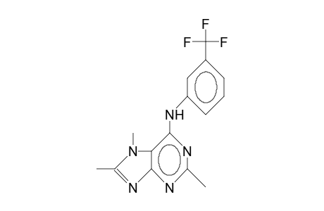 N-(3-Trifluoromethyl-phenyl)-2,7,8-trimethyl-7-purin-6-amine