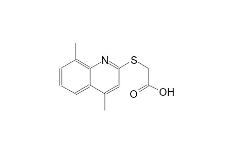 acetic acid, [(4,8-dimethyl-2-quinolinyl)thio]-