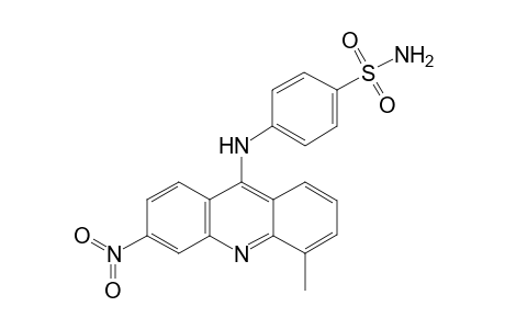 4-[(5-methyl-3-nitro-9-acridinyl)amino]benzenesulfonamide
