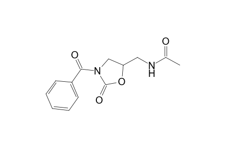 N-[(3-benzoyl-2-keto-oxazolidin-5-yl)methyl]acetamide