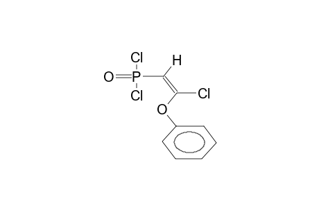 (E)-2-CHLORO-2-PHENOXYVINYLDICHLOROPHOSPHONATE