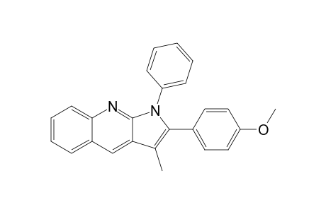 3-Methyl-2-(4-methoxyphenyl)-1-phenylpyrrolo[2,3-b]quinoline