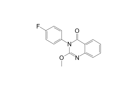 3-(4-FLUOROPHENYL)-2-METHOXY-4(3H)-QUINAZOLINONE