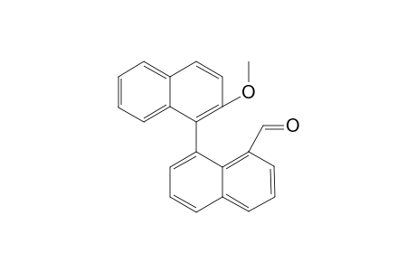 (.alpha.R)-2'-Methoxy-1,1'-naphthalene-8-carbaldehyde