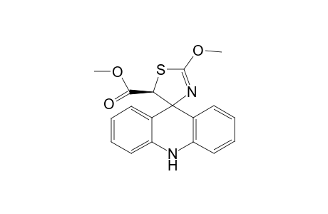 2'-Methoxy-5'-(methoxycarbonyl)-spiro[dihydroacridine-9(10),4'-thiazoline]